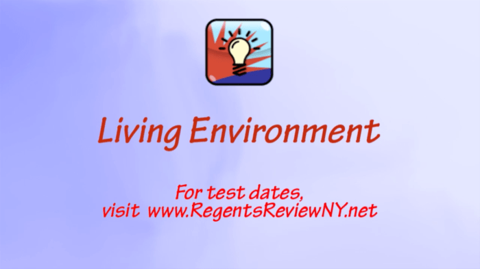 Living environment regents review games