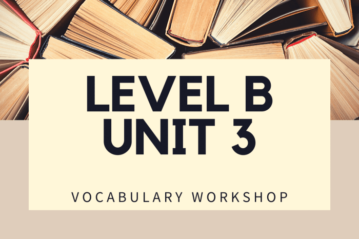 Vocabulary workshop level b unit 3 completing the sentence