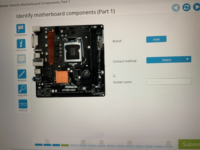 Advanced hardware lab 4-4 troubleshoot the motherboard processor and ram